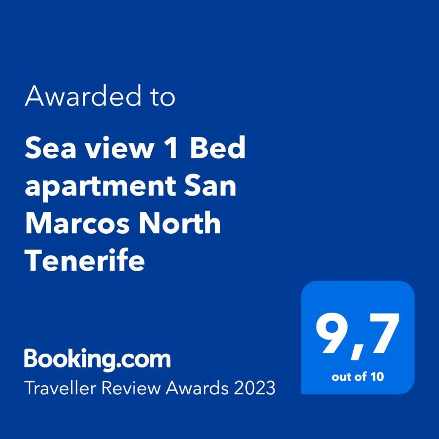 Sea view 1 Bed apartment San Marcos North Tenerife Exterior foto